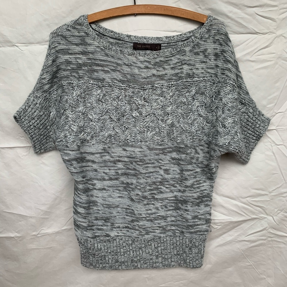Heather gray sweater The Limited